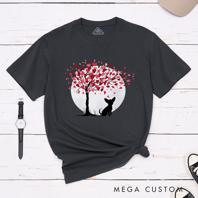 Personalized Pet Lover Funny Valentine Highland Cow T-Shirt