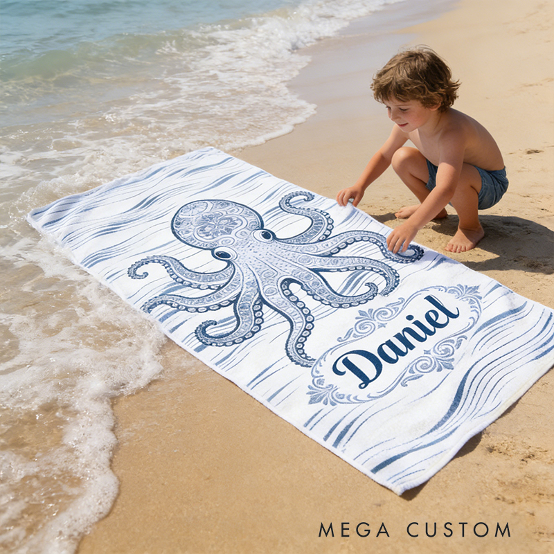 Personalized Fishing Beach Towel Beach Towel Funny Beach Towel Child Beach Towel Funny Fishing Towel Fishing Theme Towel
