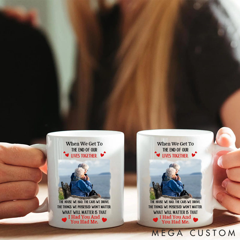 Personalized Couple Mug I Had You and You Had Me Couple Coffee Mug Anniversary Gift for Elderly Couple Valentines Gift