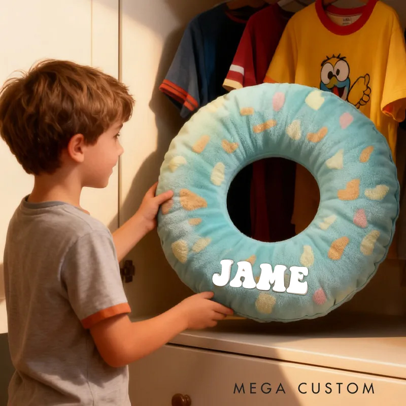 Personalized Swimming Ring Pillow Throw Pillow Graphic 3D Print Swimming Fitness Decoration Pillow Exercise Sport Pillow Female Swimmer Holiday Gift Custom Swim Pool Keepsake for Kids or Teens Swimming Lovers