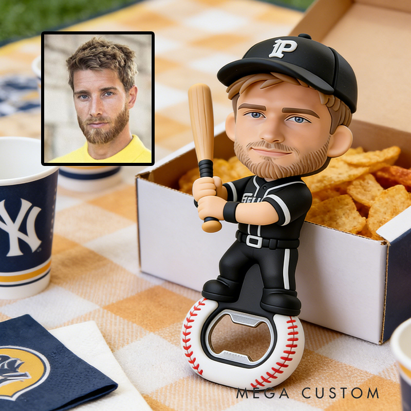 [Copy]Personalized Wooden Baseball Bottle Opener a Unique Keepsake for Your Favorite Sports Fan’s Collection