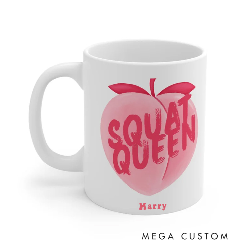 Personalized Gym Motivation Mug Quirky Gift Mug for Gym Lovers