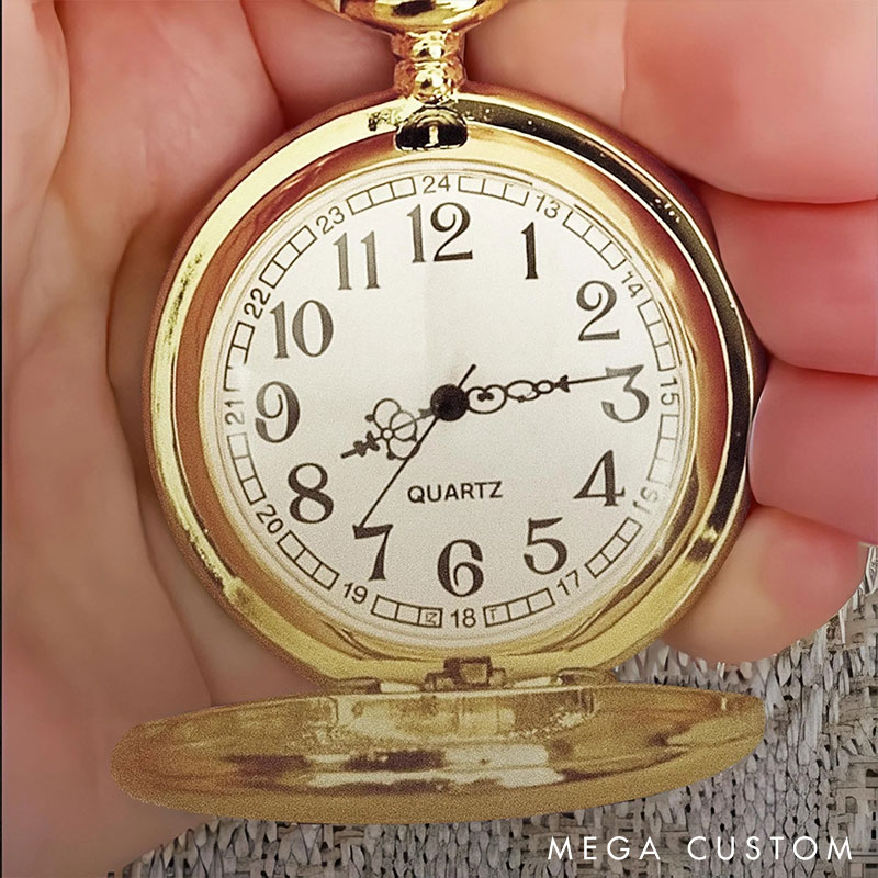 Personalized I Will Find You In Every Lifetime Pocket Watch with Name Year Pocket Watch Anniversary Gift for Husband Valentines Gift for Boyfriend