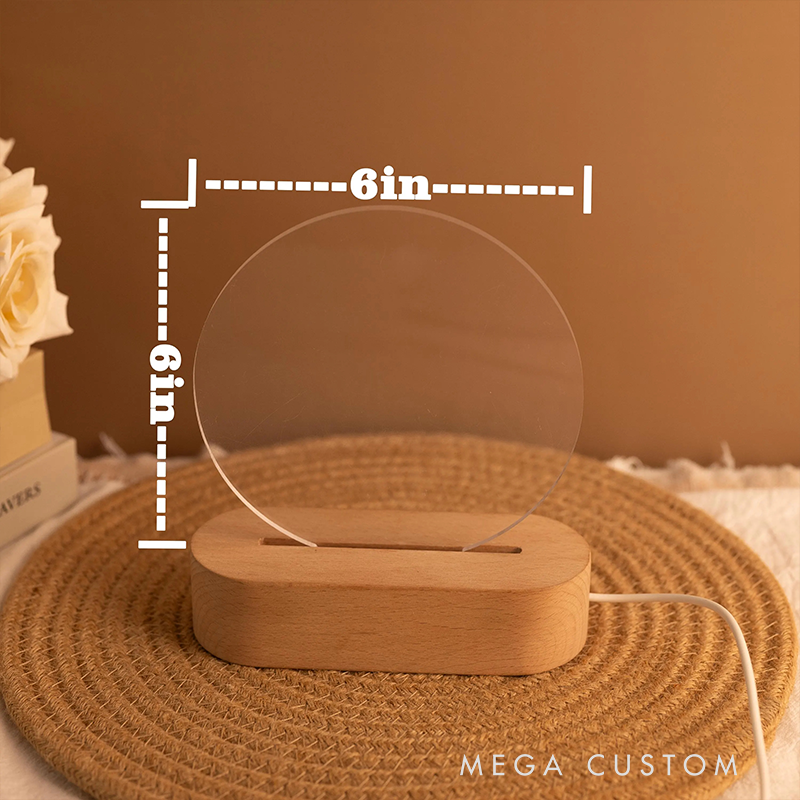 Personalized Teacher LED Desk Lamp with It takes a Big Heart to Teach Little Minds Design Unique Gift for Teachers