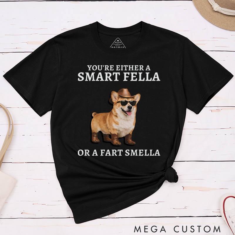 Personalized Pet Lover Funny Retro Smart Fella Pet 90s Shirt Funny Pet Vintage Vintage Distressed Shirt Funny Gift T-Shirt