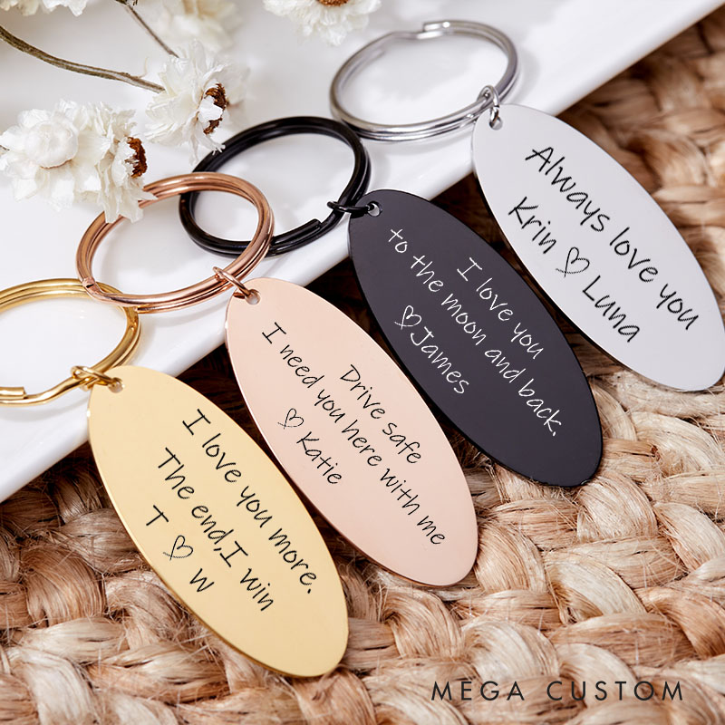 Personalized Couple Anniversary Kychain for Husband Wife Anniversary Keychain for Boyfriend Girlfriend