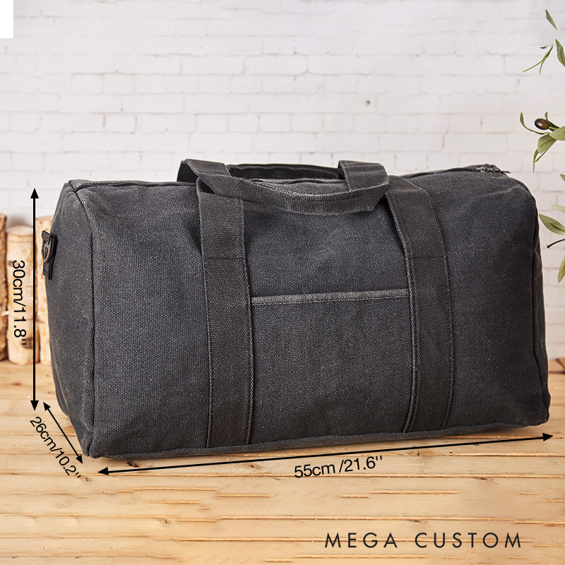 Personalized Gym Duffle Bag Spacious Durable for Gym Lover Carrying Workout Gear or Travel Essentials