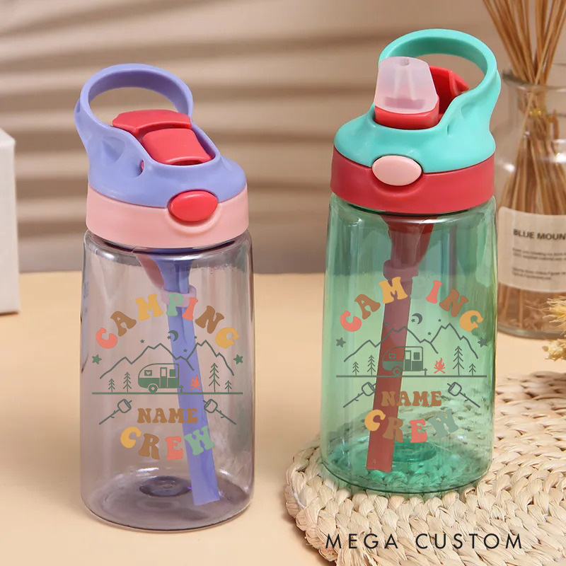 Personalized Camping Hiking Kids Water Bottles Sports Water Cup  Back To School Gifts