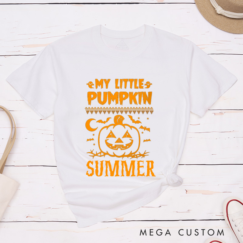 Personalized Funny The Man Behind The Pumpkin Shirt Couple Matching Halloween T-Shirt