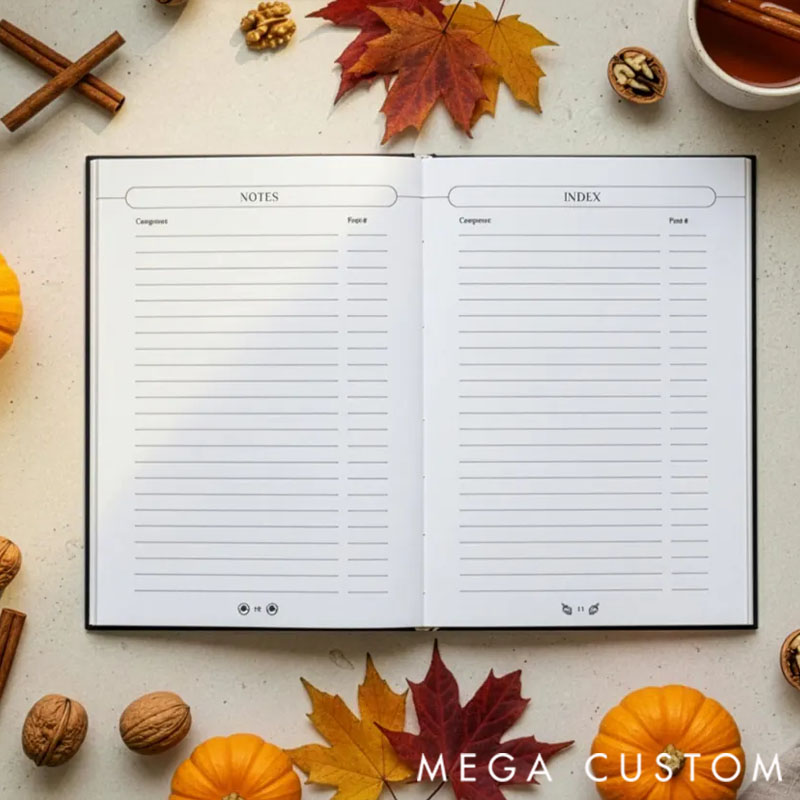 Personalized recipes are a great gift for her/him/mom/grandma; a recipe log