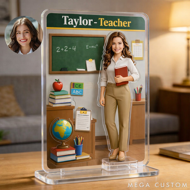 Personalized Acrylic Figurine Stands the Perfect Gift Showcasing Unique Style Suitable for Any Occasion