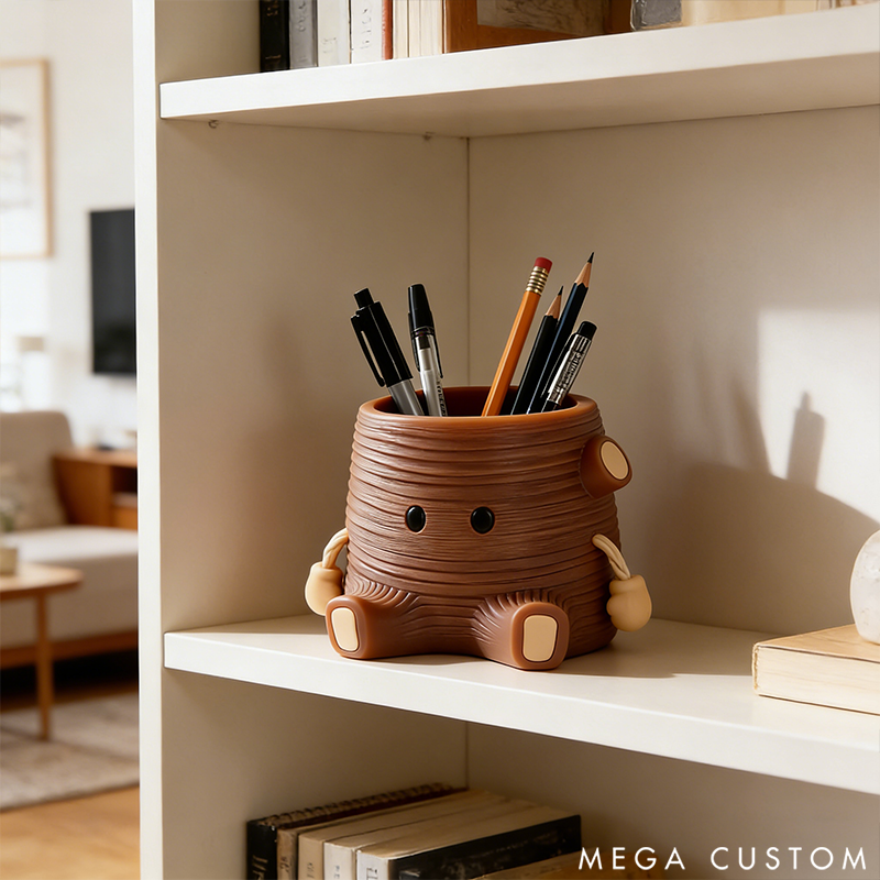 Personalized Cute Desktop Pencil Holder Unique Office Decor Gift