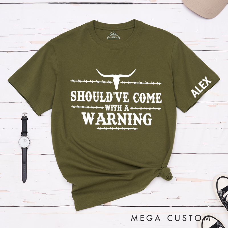 Personalized Classic T-Shirts Should've Come with a Warning and Stylish Western-Inspired Graphic Tee