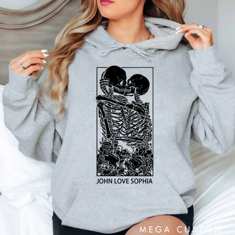 Personalized Classic Hoodies Lovers Tarot Card Hoodie and Gothic Style Hoodie and Gemini Aesthetic and Oversized Graphic Hoodie