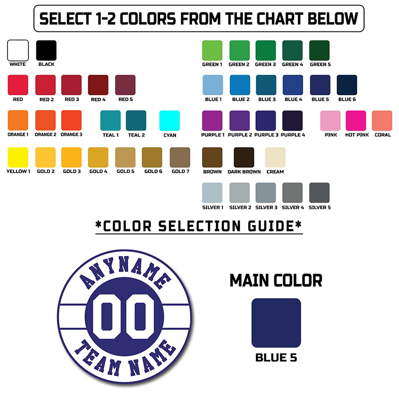 Personalized Athletic Fridge Magnet with Circular Team Design and Custom Details  