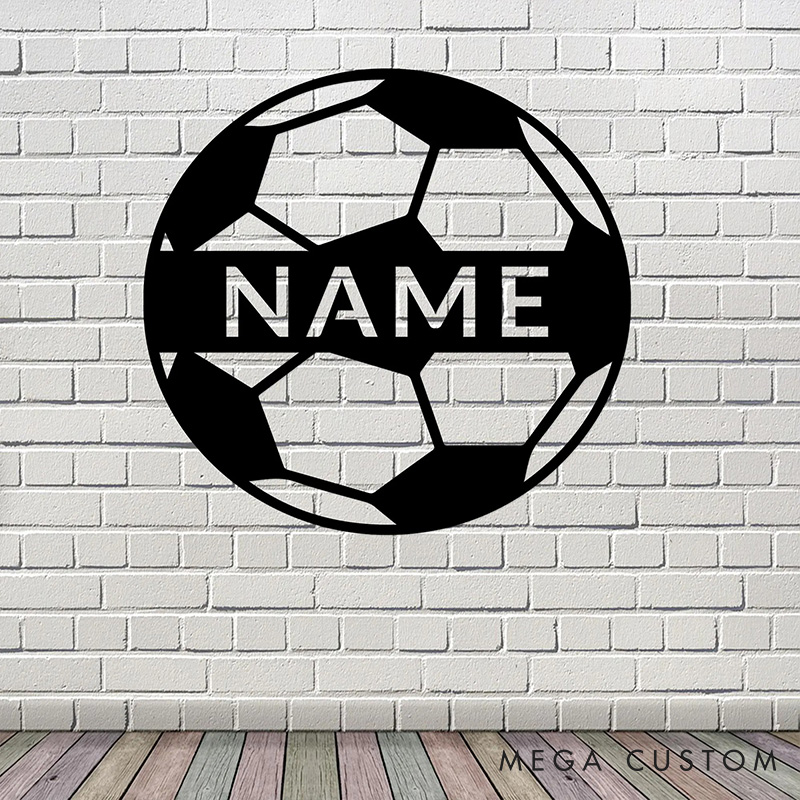 [Copy]Personalized Soccer Metal Sign with Perfect Gift for Sport Player 