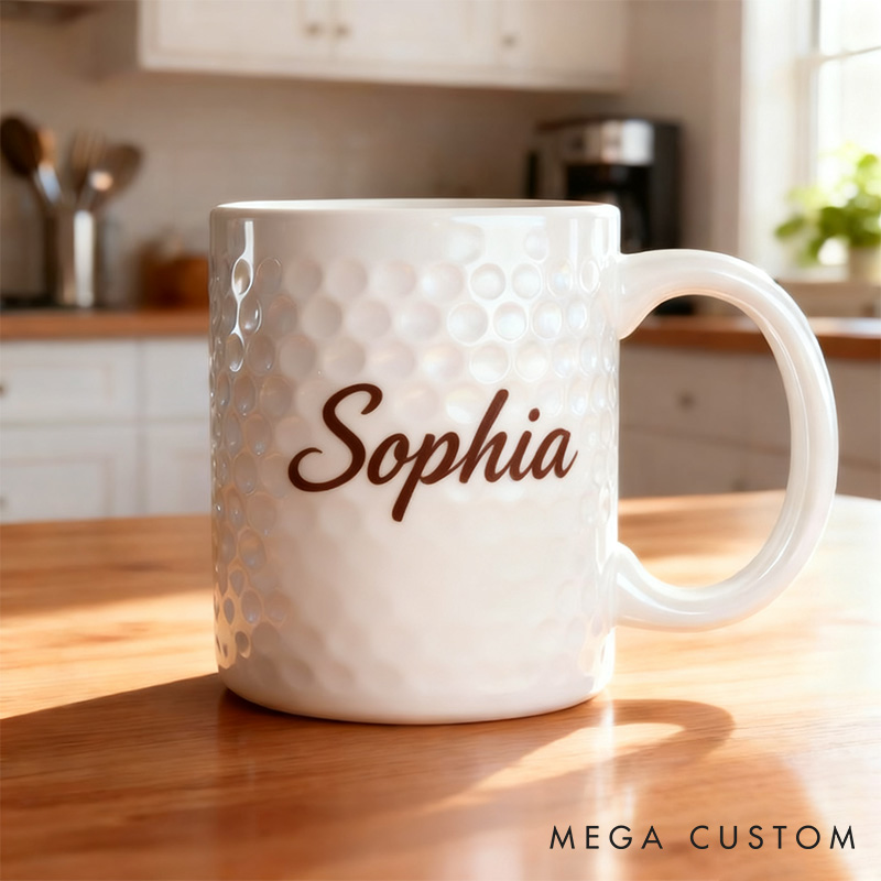 Personalized Sports-Themed Mugs with Custom Name and Favorite Sport Style