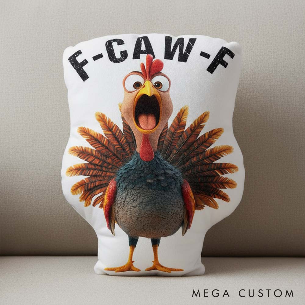 Personalized Pet Lover Funny Chicken Pillow