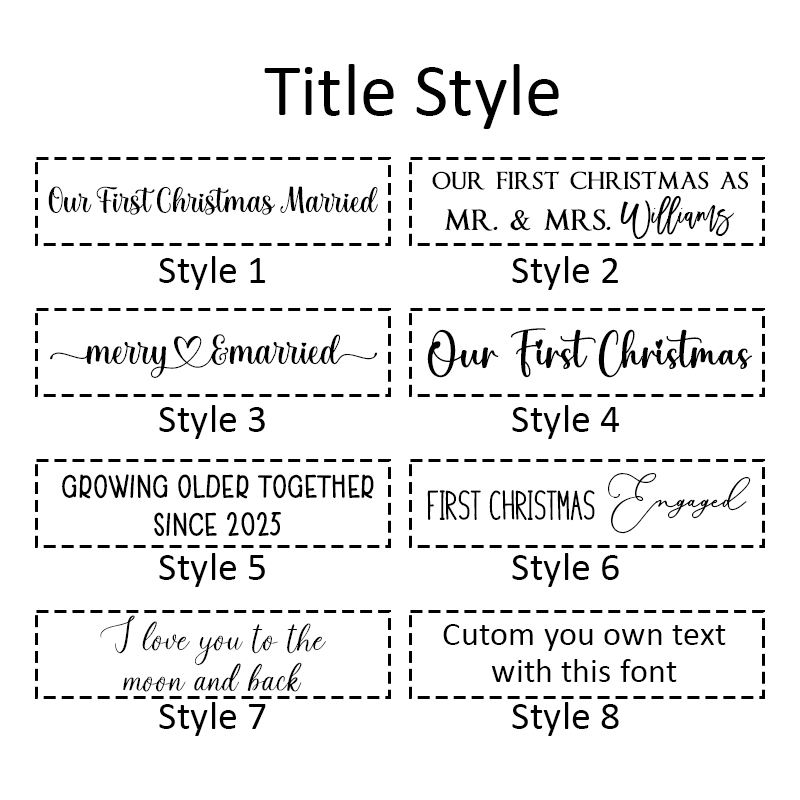 Personalized Snowman Couple Ornament Our First Christmas Ornament Newlyweds Christmas Gift Romantic Keepsake for Couples 2025