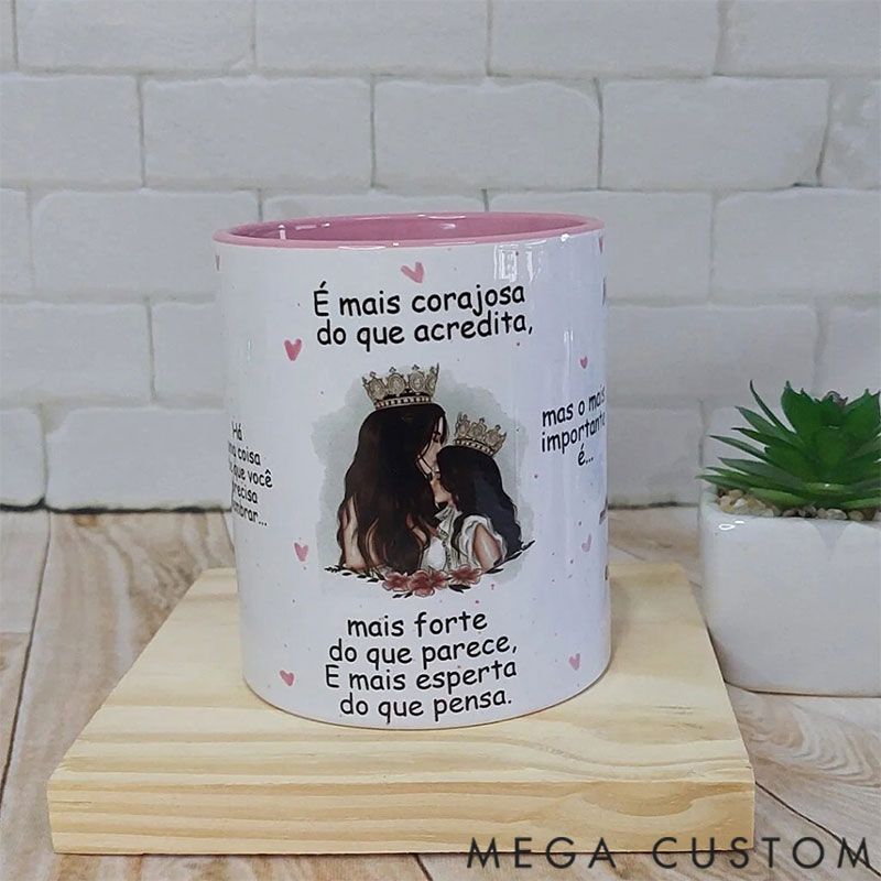 Personalized Ceramic Mug as a Gift for Your Daughter