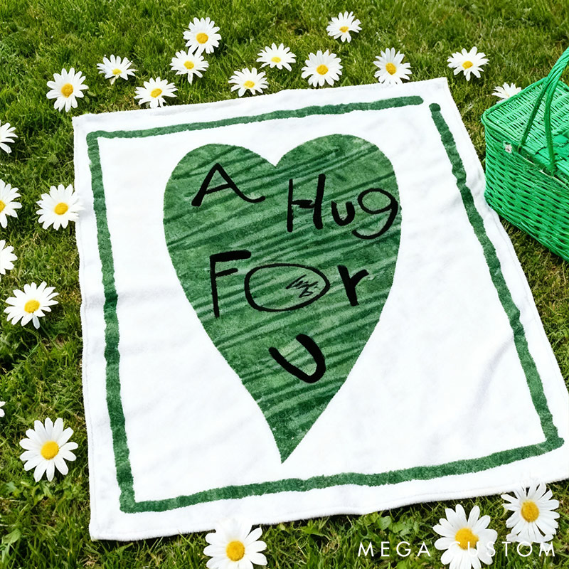 Personalized A Hug For You Couple Blanket Custom Names Cozy Gifts for Couple for Wife Husband Anniversary Gifts for Girlfriend boyfriend