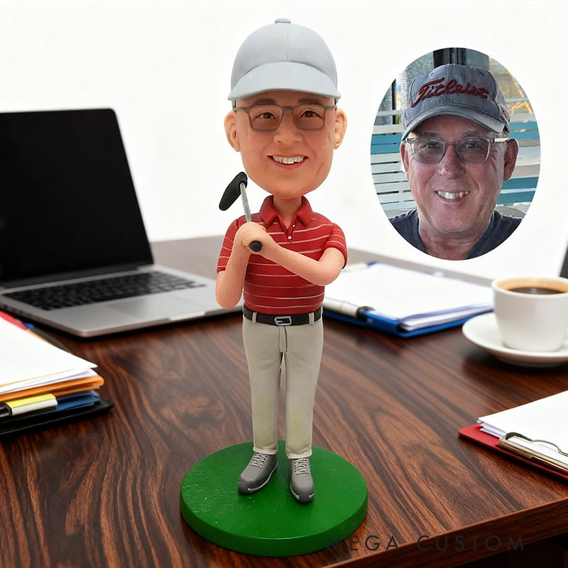 Personalized Bobblehead Made From Your Photo Custom Figurine Funny Character Pose Youth Style Edition