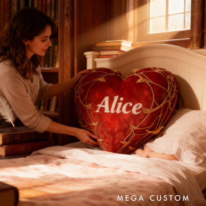 Personalized Magical Immortal Heart Pillow Embark on a Magical Journey Graphic 3D Print Pillow for Kids and Magic Lovers