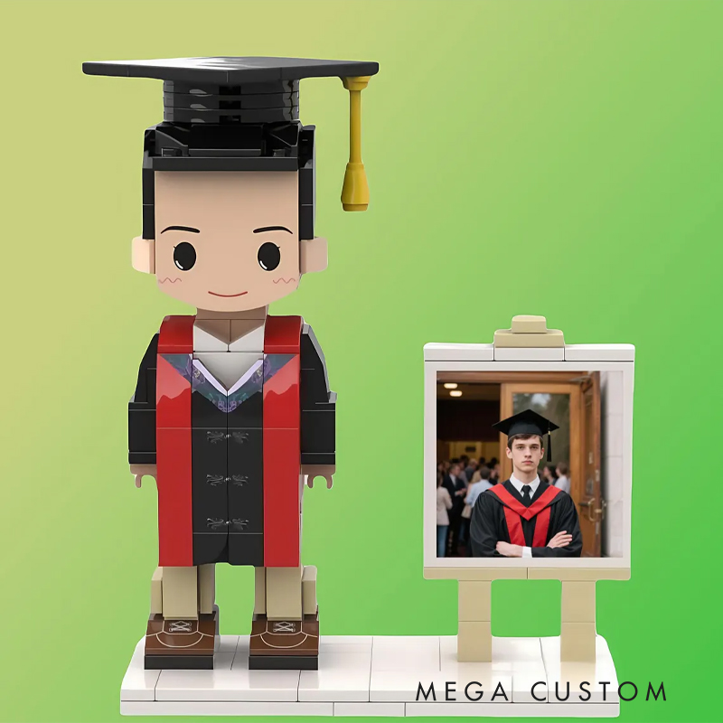 Personalized Custom Rottweiler Brick Figure, Personalized Dog Miniature Sculpture, Full Body Custom Dog Tribute, Pet Memory Keepsake, Handmade Rottweiler