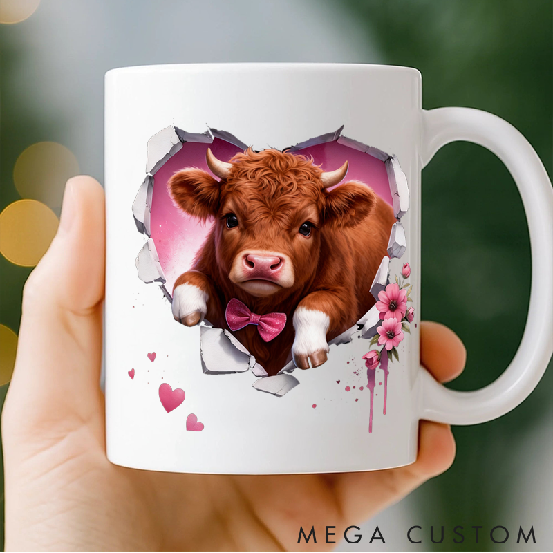 Personalized Pet Lover 3D Valentines Pet Photo Rugs