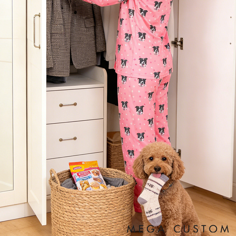 Personalized Pet Lover Cute Pet Pajamas Set