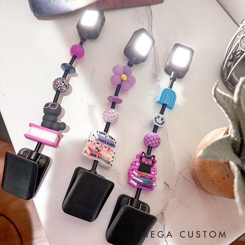 Personalized Rechargeable Reading Mates Light Perfect Gift for Book Lovers