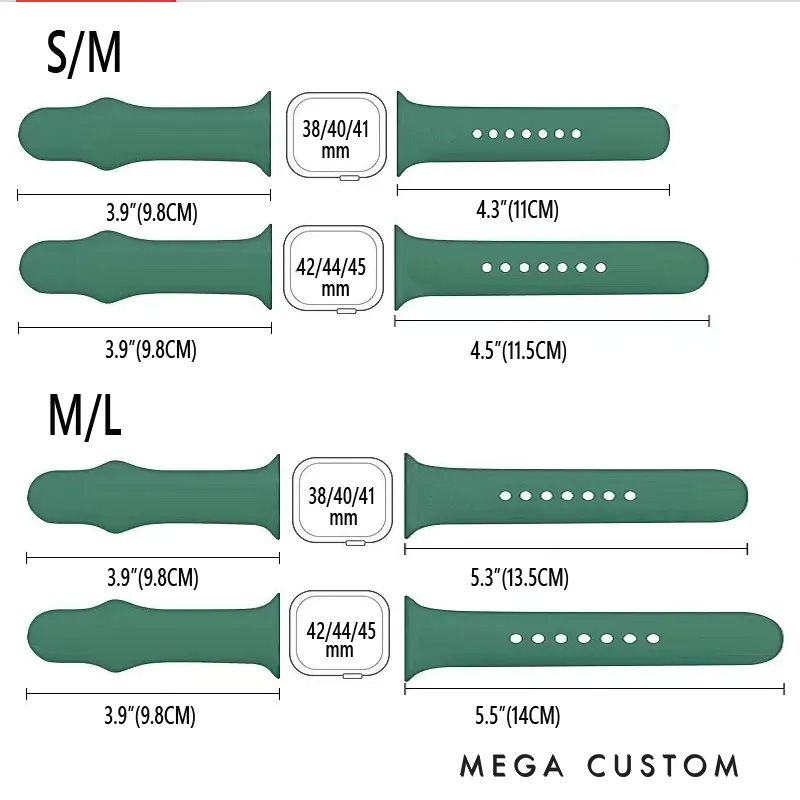 Customized Horse Horseshoe Silicone Watch Band for Equestrian Riding Lovers