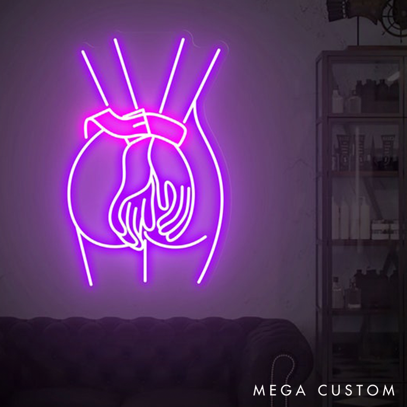 Personalized Body Neon Sign Photo Woman Body Neon Sign Girl Body Neon Sign Valentine's Gift For Her