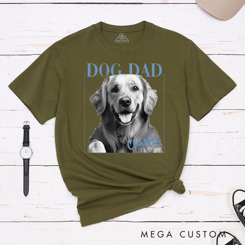 Personalized Cat Lover Proud Cat Mom Energy Cat Photos Birthday Gift for Cat Lovers for Cat Mom Cat Owners T-Shirt