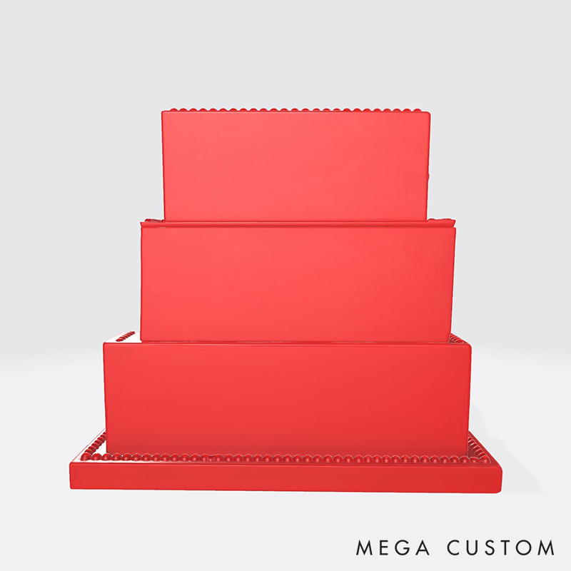 Personalized Valentine's Day XOXO Be Mine Photo Frame Custom Couple 3D Printed Red Photo Frame with Text Valentine's Day Anniversary Gift for Him Her