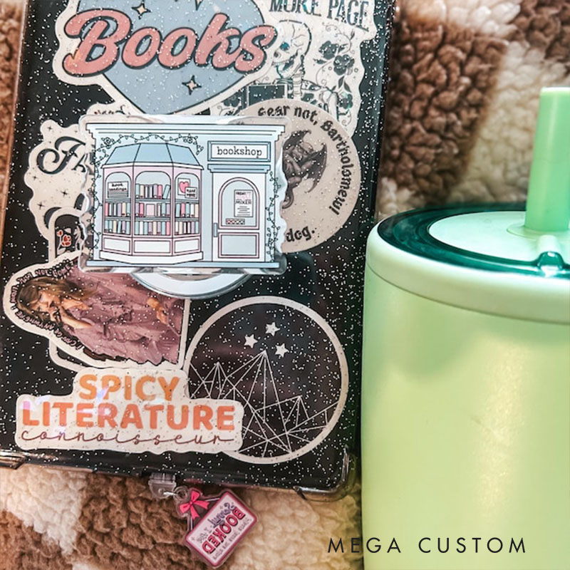 Bookstore Magnetic Kindle Grip Bookish MagSafe Kindle Grip Magnetic Kindle Holder Kindle Accessories Bookish Gifts for Her