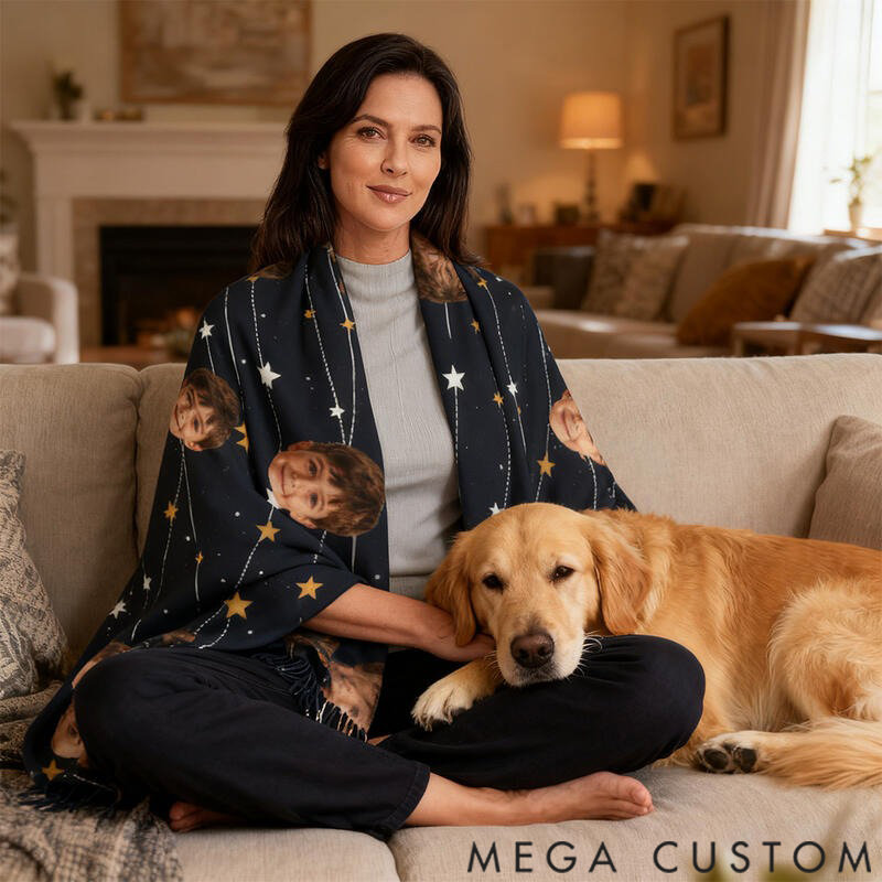 [Copy]Personalized Scarves with Custom Embroidered Text Perfect Birthday Gifts for Children
