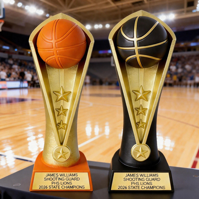 Personalized Basketball Trophy Trophy for Basketball Players 3D Printed Trophy