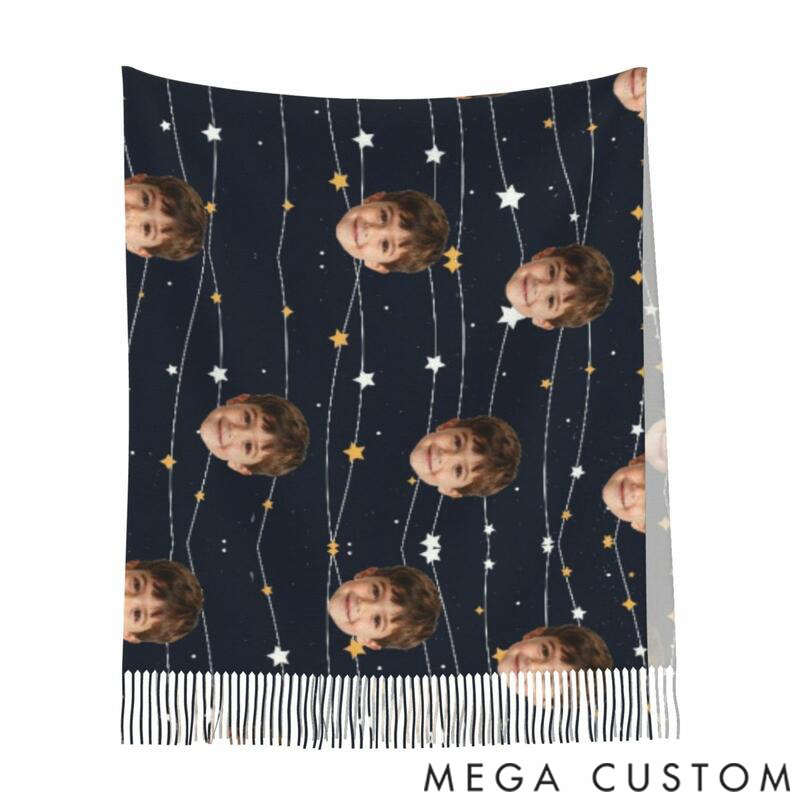[Copy]Personalized Scarves with Custom Embroidered Text Perfect Birthday Gifts for Children