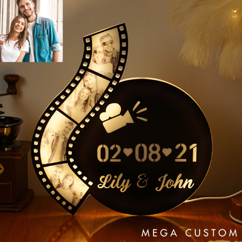 Personalized Couple LED Lights Valentine's Day Gift