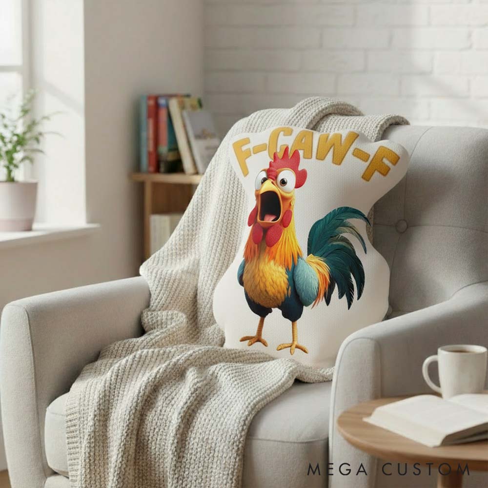Personalized Pet Lover Funny Chicken Pillow