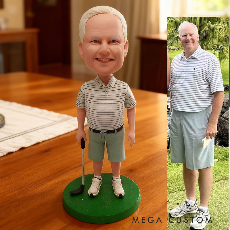 Personalized Bobblehead Made From Your Photo Custom Figurine Funny Character Pose Youth Style Edition