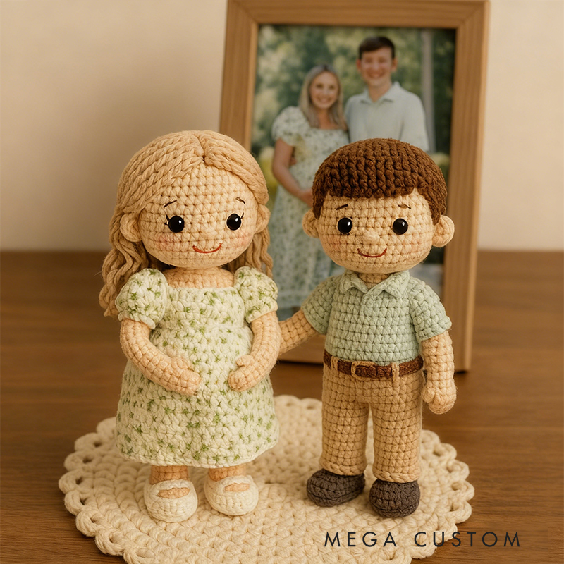 Look ALike Doll Custom Crochet Doll Portrait Girl Doll Amigurumi Crochet People Portrait Doll Family Portrait Doll Couple Crochet Doll
