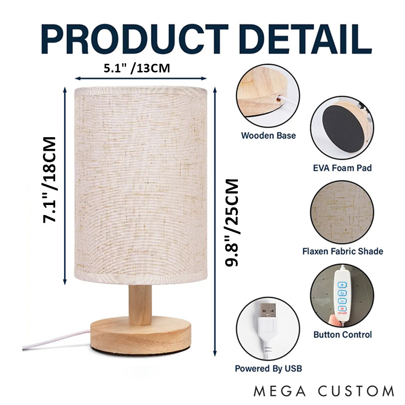 Personalized Romantic Fabric Lamp Custom Night Light for Wife In Case I Don't Say It Enough Couple Valentine's Gift Lamp for Wife husband