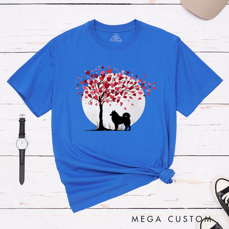 Personalized Pet Lover Funny Valentine Highland Cow T-Shirt