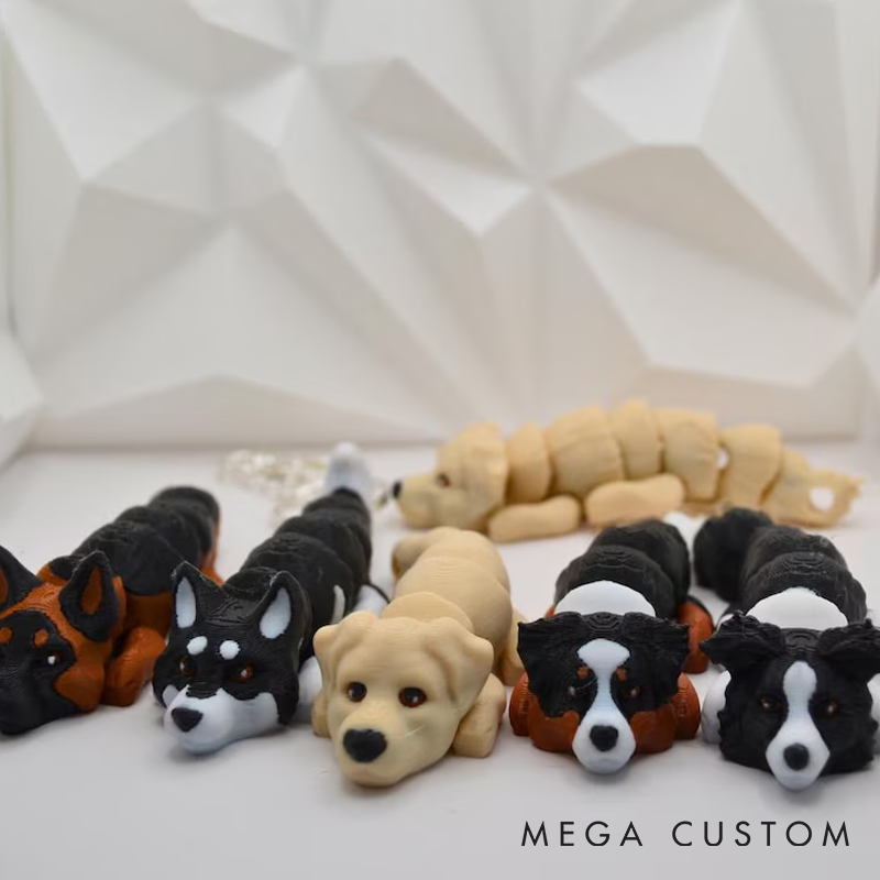 Personalized Dog Lover Custom Dog Keychain Dog Figurine Toy Personalized Pet Gift Dog Lover Gift Keychain