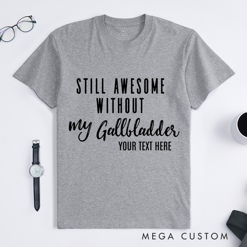 Personalized Gallbladder Surgery T-Shirt Surgery Recovery Gift Get Well Gift