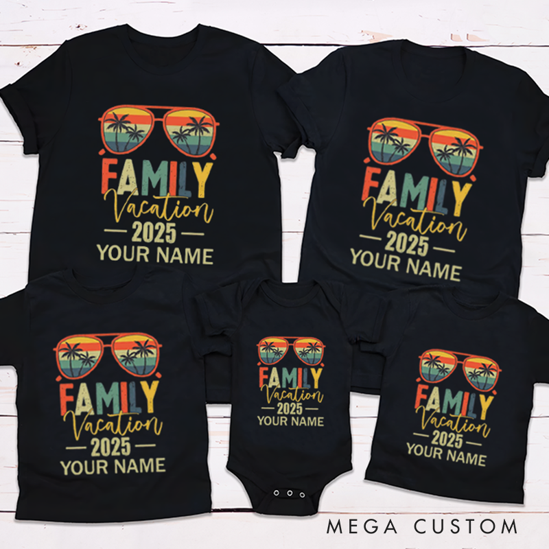 Personalized Custom Trip Shirt Family Vacation Family Matching Outfit