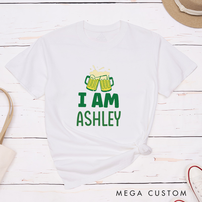 Personalized If I'm Too Drunk Return Me To Name Funny St. Patrick's Day Couple Matching T-Shirt 