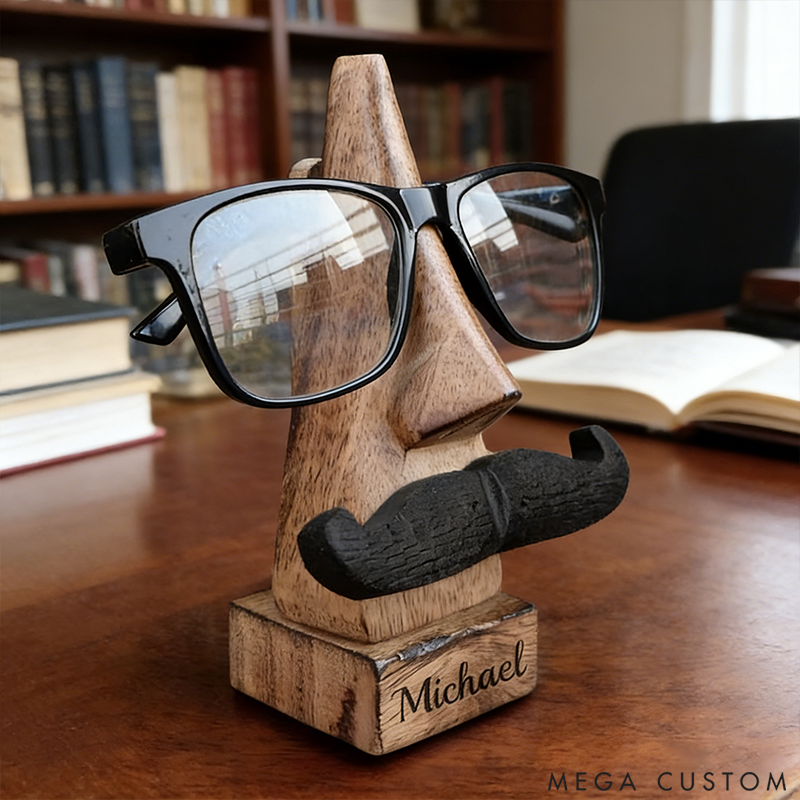 Personalized Wooden Sunglass Frames Cute Birthday Gift with Custom Engraving